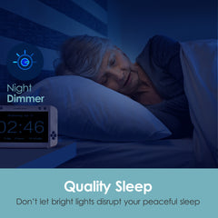 The Forte 9  your personal Alarm Assistant<br>Simple to set. Easy to use.